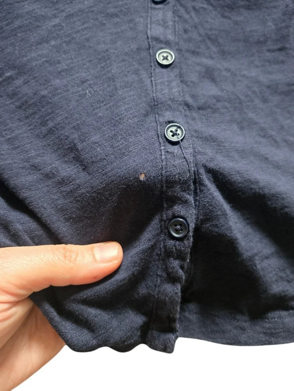 Navy Blue Boden Top 3/4 Sleeve - 6P - Picture 7 of 7